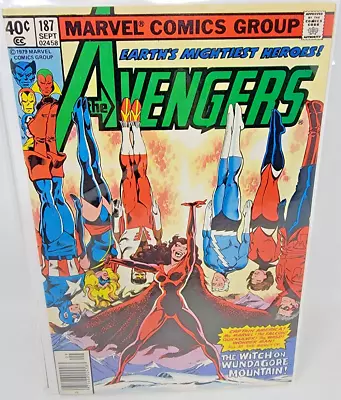 Buy Avengers #187 Chthon Appearance *1979* Newsstand 8.5* • 11.85£