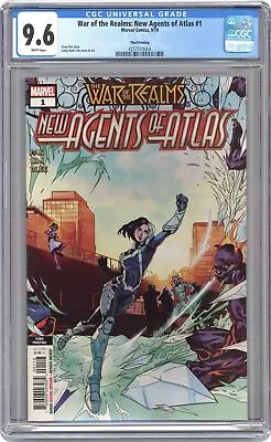 Buy War Of The Realms New Agents Of Atlas 1G Lim Variant 3rd Printing CGC 9.6 2019 • 83.01£