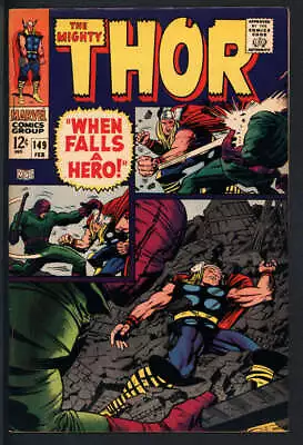 Buy Thor #149 7.5 // Wrecker Appearance Marvel 1968 • 57.64£