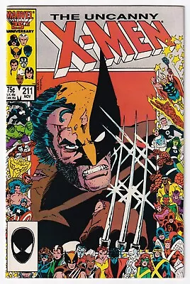Buy Marvel Comics The Uncanny X-Men #211  1986 Key 1st Marauders High Quality Scans. • 10.29£
