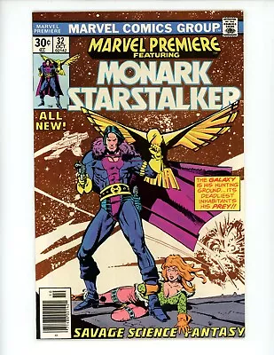 Buy Marvel Premiere #32 Comic Book 1976 NM- High Grade Monark Starstalker Comics • 4.80£