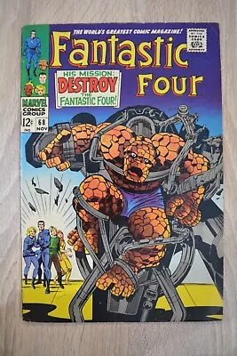 Buy Fantastic Four #68 - Marvel Comics, 1967 • 42.92£