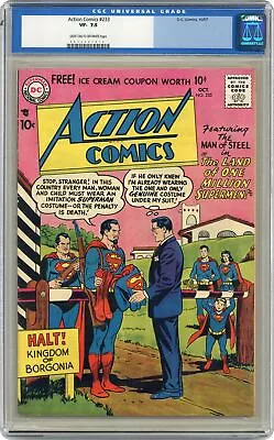 Buy Action Comics #233 CGC 7.5 1957 0052567015 • 269.43£