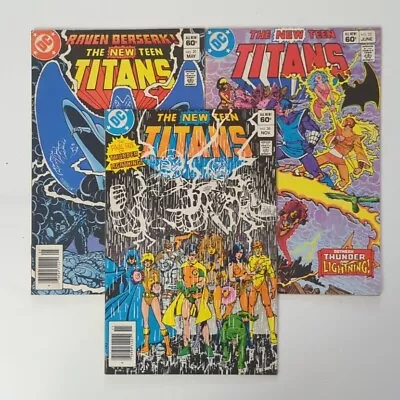 Buy Lot Of 3 1983 DC New Teen Titans Comics #31 32 & 36 VF/NM Newsstand 🔑 • 8.44£