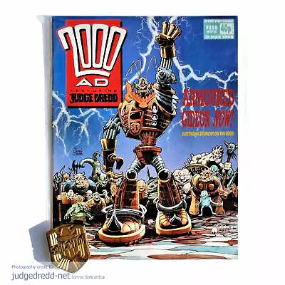 Buy 2000AD Prog 672 Judge Dredd UK Comic Book. Very Good To Excellent (lot 5314 • 7.99£