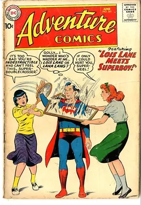 Buy Adventure  Comics   # 261   GOOD/VERY GOOD   June 1959    Swan, Kaye Cover & Art • 34.16£