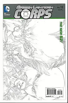 Buy Green Lantern Corps # 13 (sketch Variant Cover, Dec 2012), Nm New • 3.75£