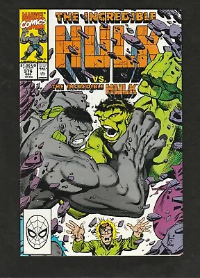 Buy The Incredible Hulk Vs. Hulk #376 December 1988 Marvel Comics Group Dale ￼keown • 17.57£