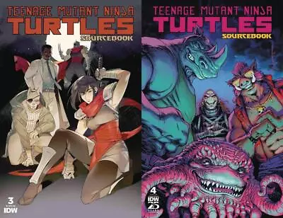 Buy [PRE-ORDER] Teenage Mutant Ninja Turtles Sourcebook (#3, #4, 2024) • 10.60£