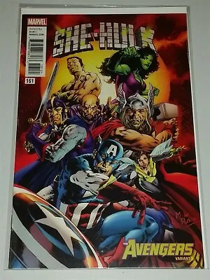 Buy She-hulk #161 Avengers Variant Marvel Comics March 2018 Nm (9.4) • 4.99£