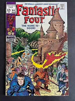 Buy Fantastic Four #84 - Doctor Dom Marvel 1969 Comics • 47.27£