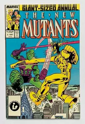 Buy The New Mutants Annual #3. (Marvel 1987) FN/VF Condition Classic. • 7.95£