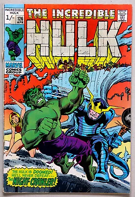 Buy Incredible Hulk #126 Vol 1 - Marvel Comics - Roy Thomas - Herb Trimpe • 24.95£