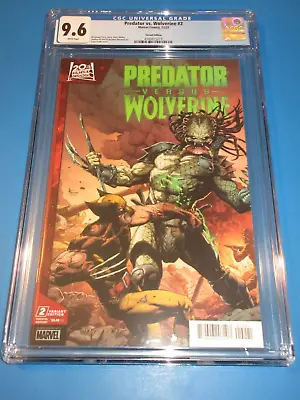 Buy Predator Vs Wolverine #2 Finch Variant CGC 9.6 NM+ Gorgeous Gem Wow • 39.64£