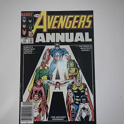 Buy The Avengers Annual#12- 1983- Marvel Comics- Captain America,Thor, Vision,Wasp • 3.15£
