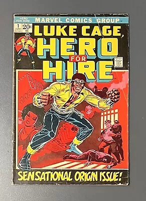 Buy Hero For Hire #1 (Marvel Comics 1972) 1st Luke Cage 💎 🔑 • 133.61£