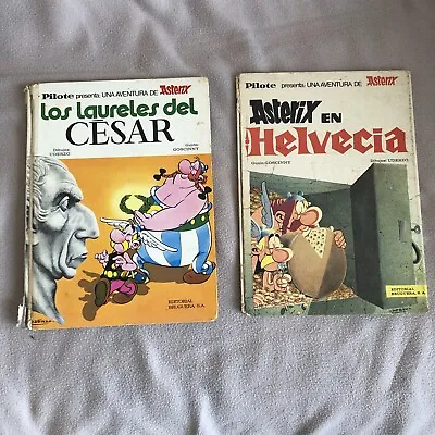 Buy 2 ASTERIX And Obelix Comic Books SPANISH Language • 5.99£