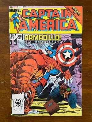Buy CAPTAIN AMERICA #308 (Marvel, 1968) VF Armadillo • 4.80£