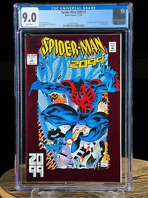 Buy SPIDER-MAN 2099 #1 CGC 9.0 1992 First Appearance KEY ISSUE  • 72.22£