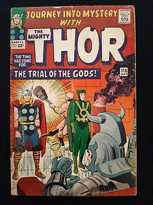 Buy Journey Into Mystery 116 Marvel Comics 1965 Thor • 32.41£
