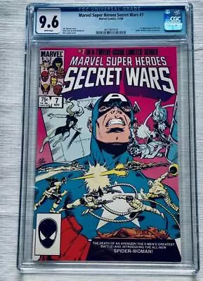 Buy Marvel Super Heroes Secret Wars #7-cgc 9.6-1st New Spiderwoman-combined Postage • 65.52£
