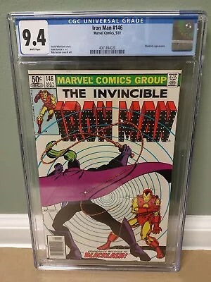 Buy The Invincible Iron Man #146 Cgc 9.4 (1981)  Marvel Comics  **free Shipping** • 54.82£