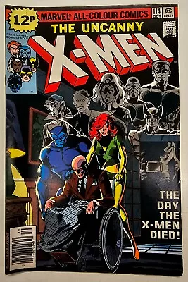 Buy Bronze Age Marvel Comics X-Men Key Issue 114 High Grade FN 1st Uncanny Title • 3.01£