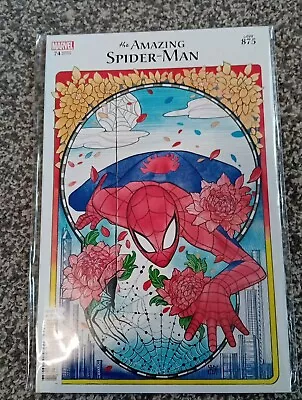Buy Amazing Spider-man Vol:5 #74 Lgy #875 Peach Momoko Variant 2021 • 1.75£