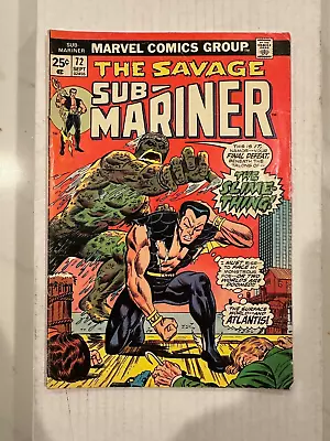 Buy Sub-Mariner #72 Comic Book  2nd App Algae Creature From DC • 3.41£