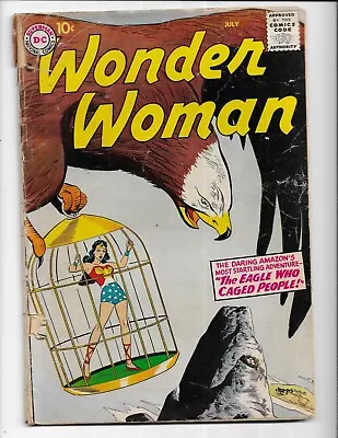 Buy Wonder Woman 91 - G+ 2.5 -  The Eagle Who Caged People!  (1957) • 75.95£