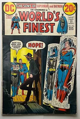 Buy World's Finest #216 DC Comics 1972 • 9.45£