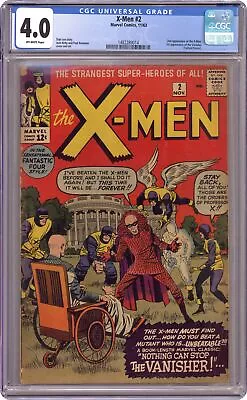 Buy Uncanny X-Men #2 CGC 4.0 1963 1482289014 • 778.46£