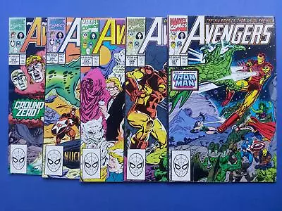 Buy Avengers #323,324,325,326,327 Marvel Comics Bundle, Lot • 12.95£
