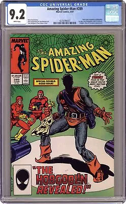 Buy Amazing Spider-Man #289D CGC 9.2 1987 4276096007 • 44.77£
