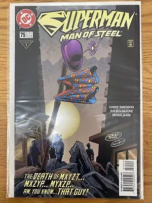 Buy Superman: The Man Of Steel #75 January 1998 Simonson / Bogdanove DC Comics • 0.99£