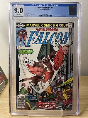 Buy Marvel Premiere #49 1979 CGC 9.0- First Solo Story Featuring The Falcon • 67.20£