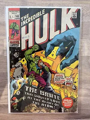 Buy Marvel Comics The Incredible Hulk #140 Bronze Age 1971 1st Appearance  Javella • 24.99£