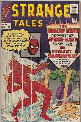 Buy Strange Tales 115 - 1963 - Origin Of Dr. Strange - Fine • 299.99£