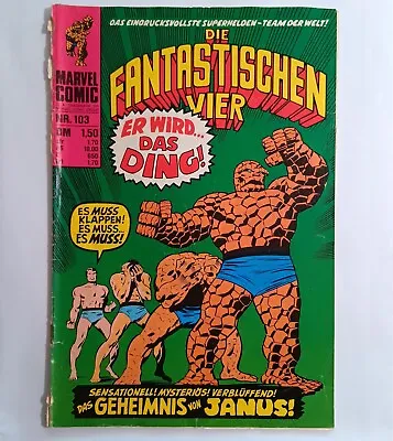 Buy The Fantastic Four 103, Williams, BSV, Klaus Recht (1974-1978) | Z 3 • 1.71£