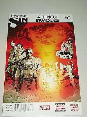 Buy Invaders All New #6 Marvel Comics Original Sin August 2014 Nm (9.4) • 4.99£