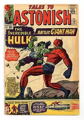 Buy Tales To Astonish #59 GD+ 2.5 1964 • 42.17£