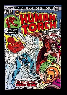Buy The Human Torch #3 Jan 1975 Marvel Comics Stan Lee Jack Kirby Strange Tales #103 • 5.52£