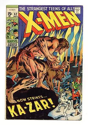 Buy Uncanny X-Men #62 VG 4.0 1969 • 30.19£