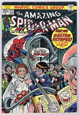 Buy Amazing Spider-Man #131 GD Signed W/COA Gerry Conway 1974 Marvel Comics • 52.79£