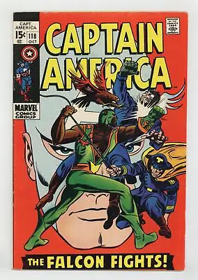 Buy Captain America #118 FN- 5.5 1969 • 138.53£
