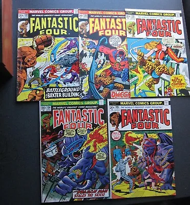Buy FANTASTIC FOUR Lot Of 5 Comics 130 132 133 134 135 Marvel Mid-Grade • 20.11£