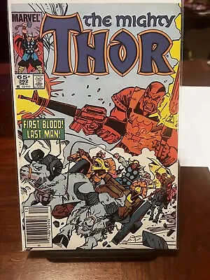 Buy The Mighty Thor # 362 1985 Marvel Comics First Blood! Last Man • 4.49£