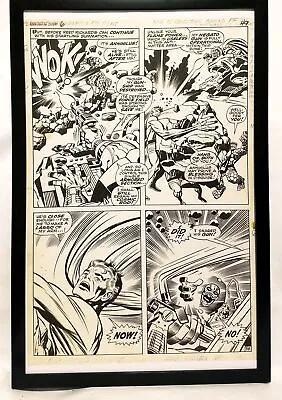 Buy Fantastic Four Annual #6 Pg. 38 By Jack Kirby 11x17 FRAMED Original Art Poster M • 47.35£