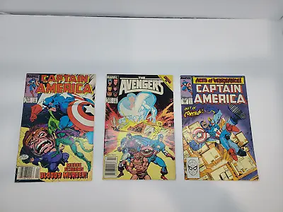Buy Marvel Comics Captain America 313, 366 Avengers 261 • 3.21£