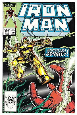 Buy Marvel Comics IRON MAN #218 First Printing • 1.56£